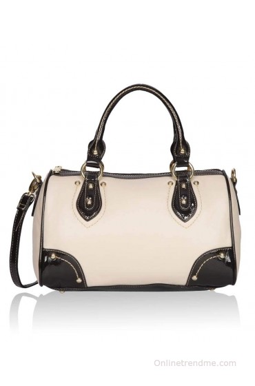 Bagkok Beige Satchel Bag